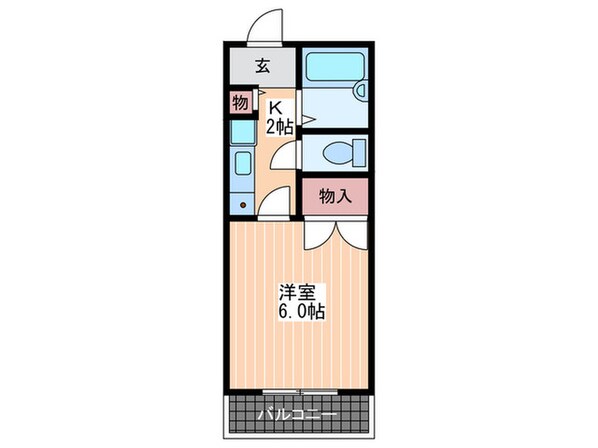 メゾン本町の物件間取画像